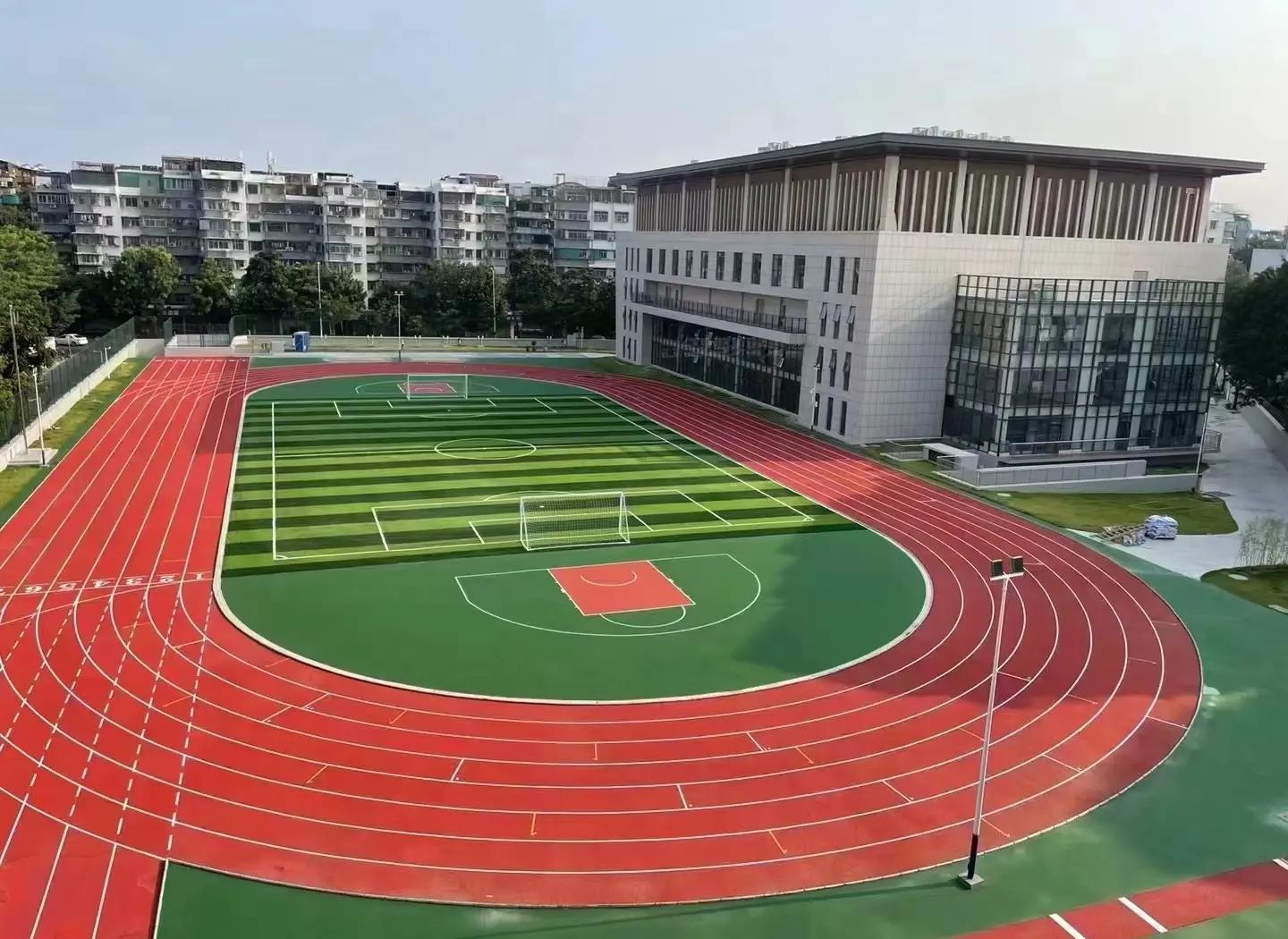 唐山市硅PU材料塑胶篮球场 - 厂家
